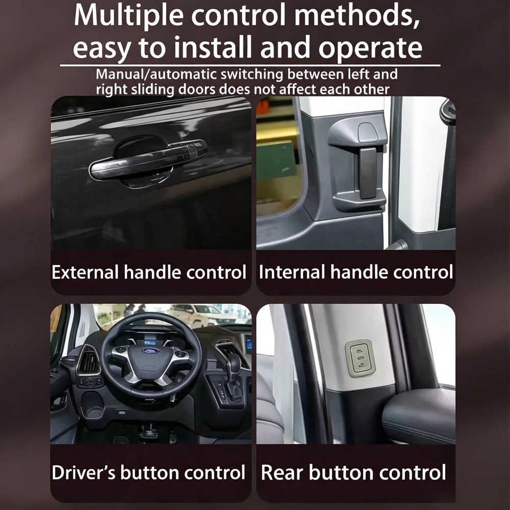 Фото Highcity для Hyundai Solati H350 2014-2025: Комплект для ретрофита электрических сдвижных дверей (левая/правая) с беспроблемной установкой. №2