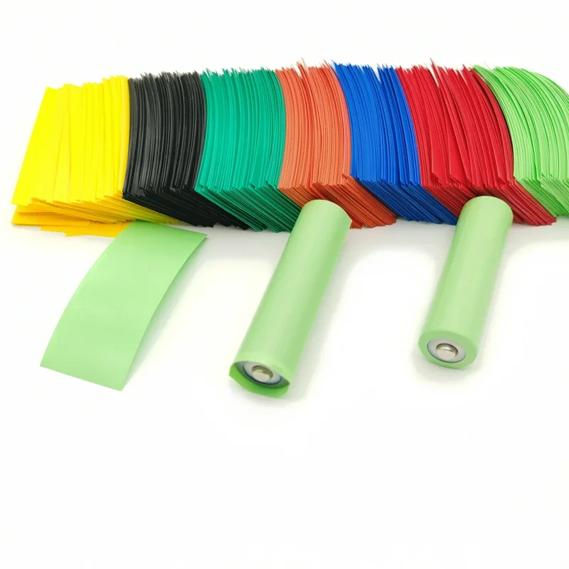 18650 Термоусадочная трубка из ПВХ предварительно вырезанная изолированная пленка