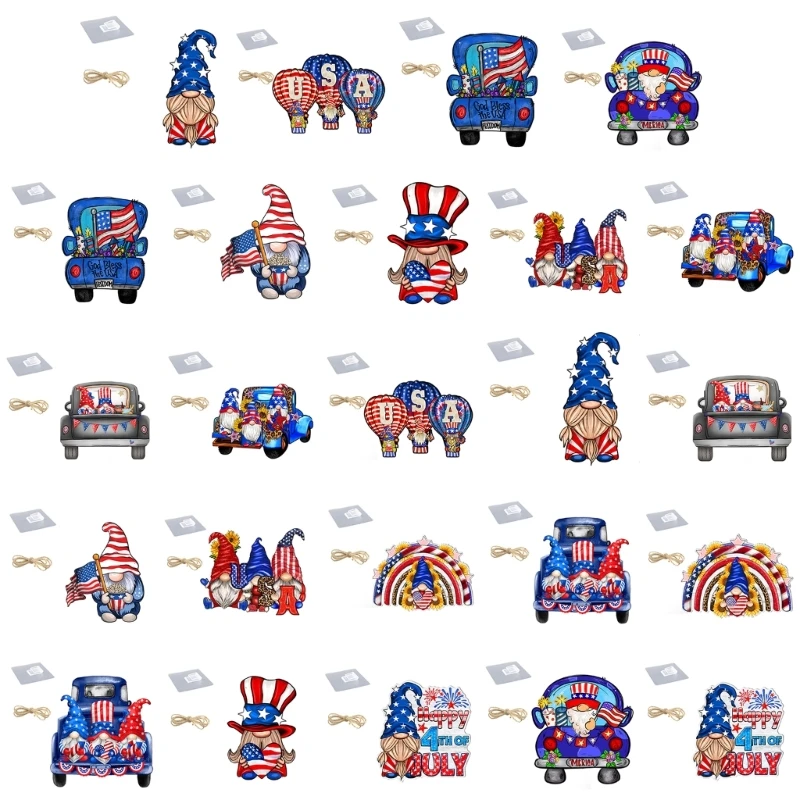 

Деревянные украшения, гном, деревянная подвеска, гном, гном, украшения, День Независимости, украшение для дома, классной комнаты