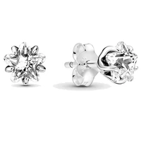 original moments celestial sparkling star stud earrings for women 925 sterling silver wedding gift pandora jewelry