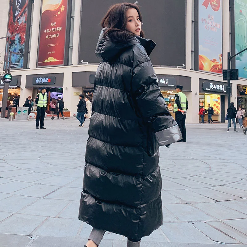 Рисунок 3 - Длинное зимнее пальто с капюшоном