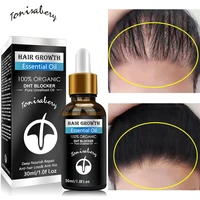 100 organic hair growth essential oils products fast grow anti hair loss essence prevent hair thinning dry frizzy repair serum