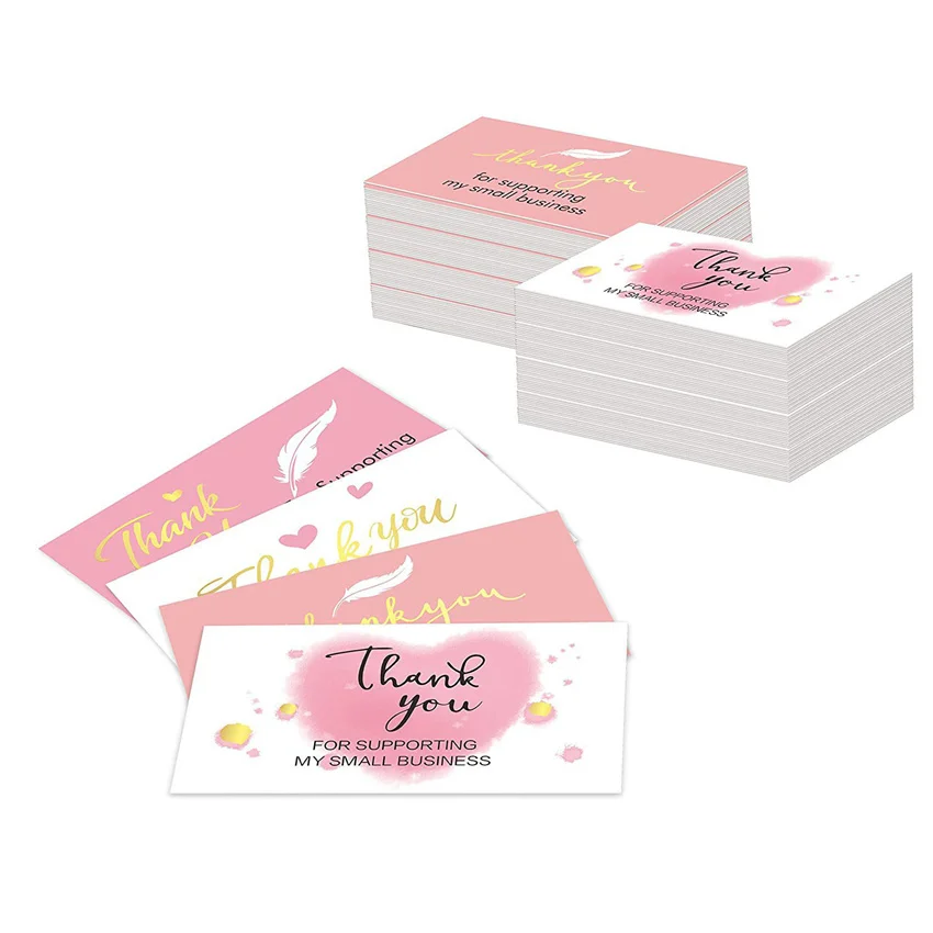 Розовый спасибо за то что поддерживали мои маленькие визитные открытки изящные