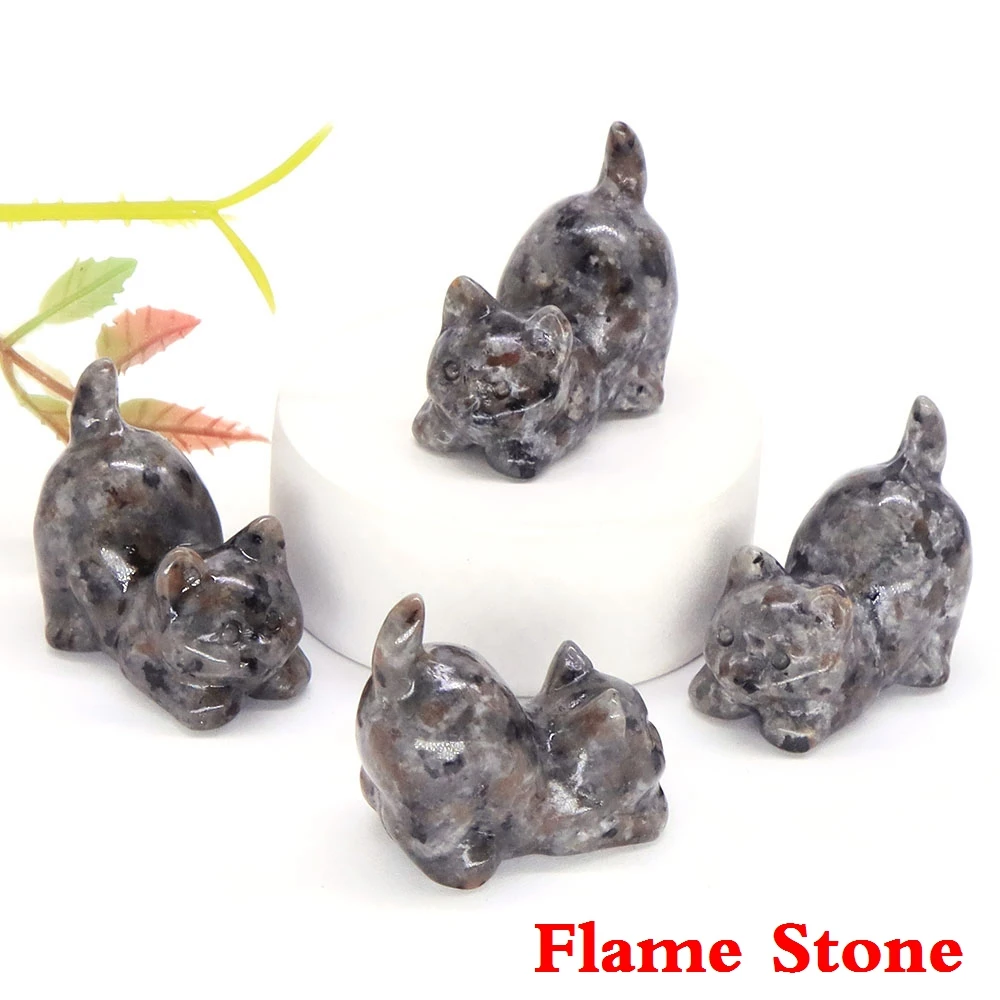 

Статуэтка кота из натурального камня