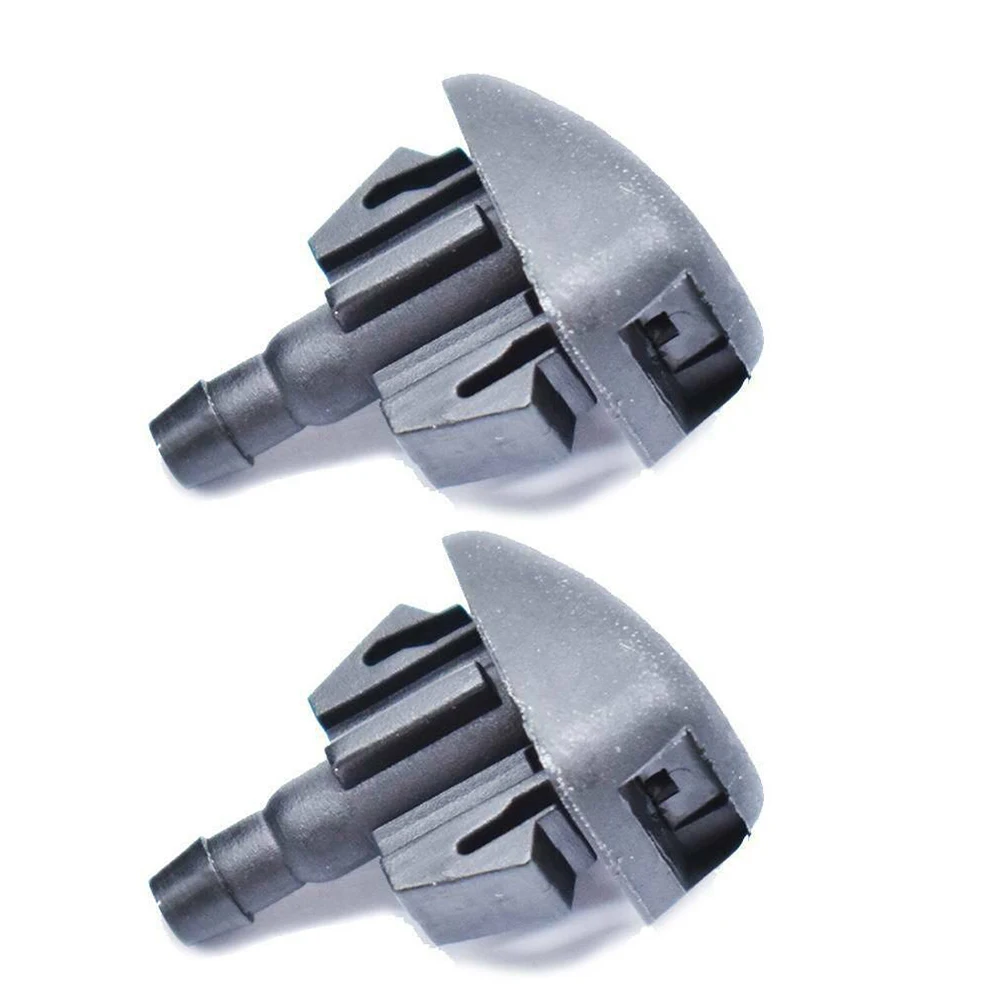 

2 Pcs Black Car Front Windshield Wiper Washer Nozzle EC01-67-50YA For Mazda Tribute MK1 3 BL 6 GH High Quality