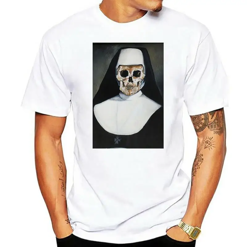 

Skeleton Bad Nun Religion Sister Cool Men Women Unisex T Shirt Top Vest 560 Summer 2022 Short Sleeve Plus Size