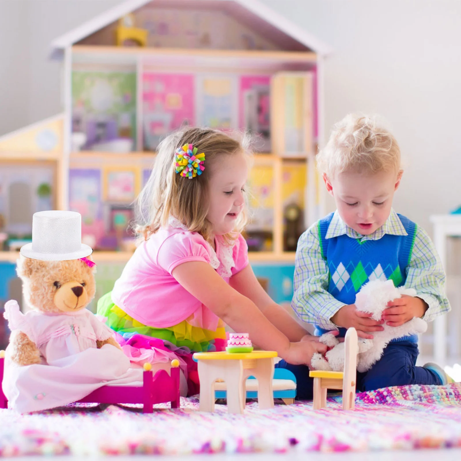 2 шт. детские шапки в виде снеговика