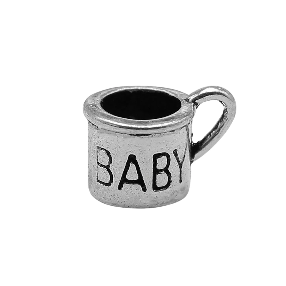 

15 шт., подвески для детской кружки, 12x9x9 мм