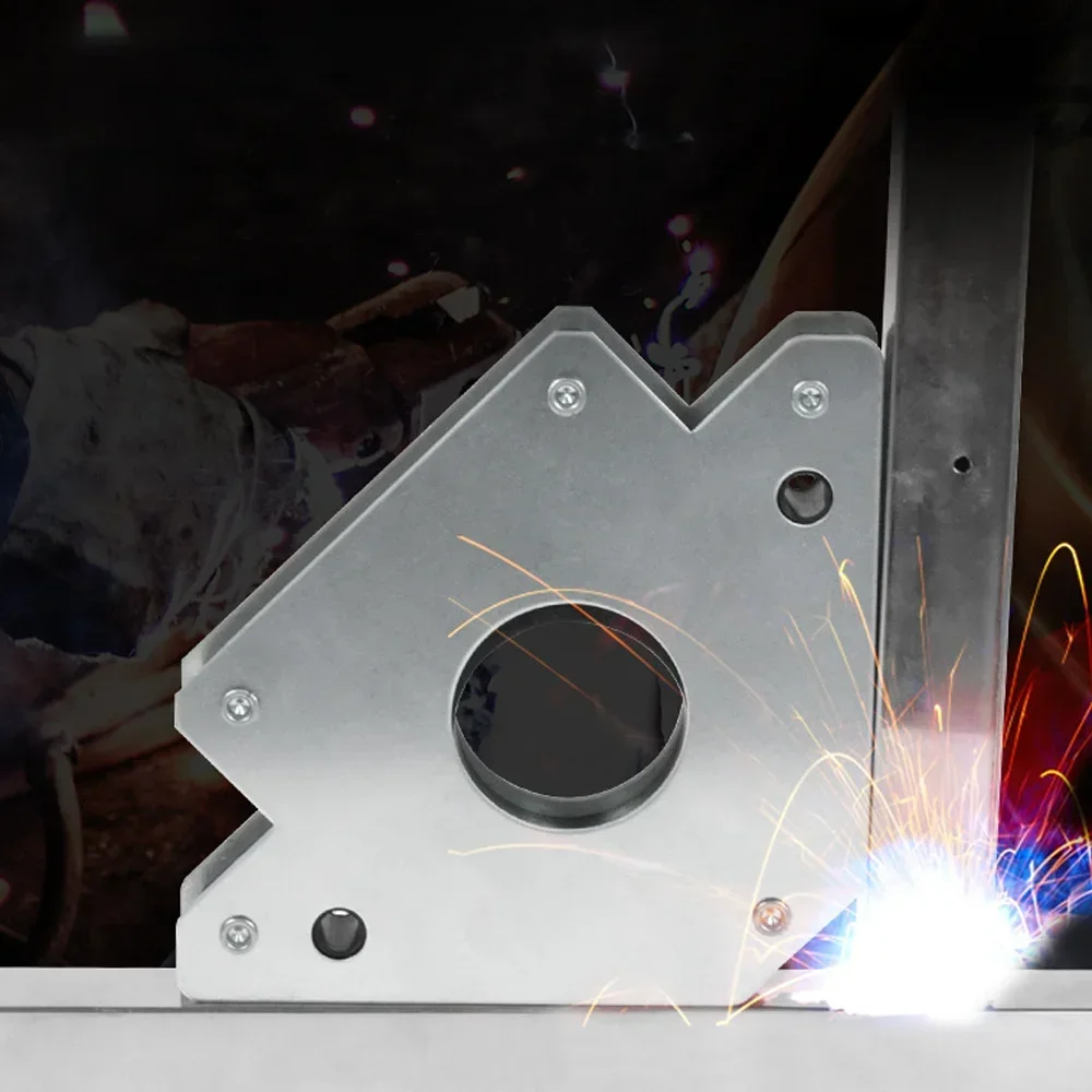 1 шт. магнитный фиксатор для сварки с отверстием позиционирования 45 ° 90 135