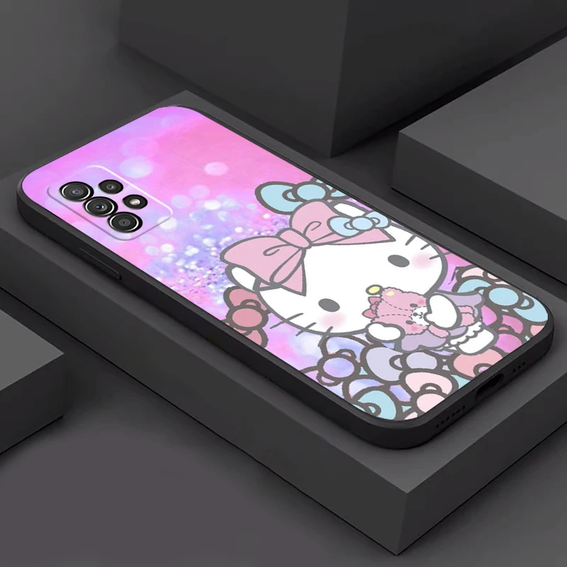

Hello Kitty 2022 Phone Cases For Xiaomi Redmi Note 10 10S 10 Pro POCO F3 GT X3 GT M3 Pro X3 NFC Back Cover Carcasa Soft TPU