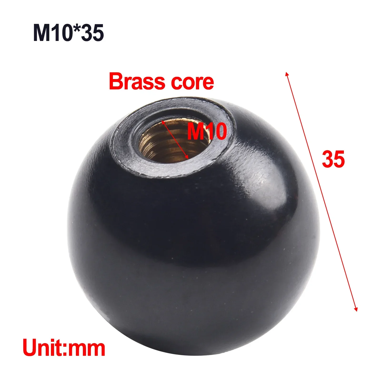 Шариковые гайки ручки станка бакелитовый шарик латунный сердечник головка