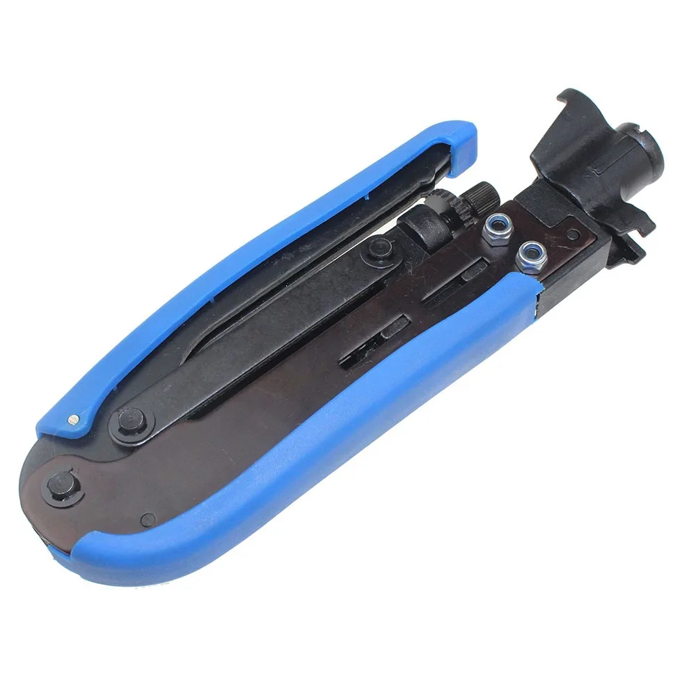 Новый коаксиальный кабельный пресс RG6 RG11 RG59 компрессионный инструмент для