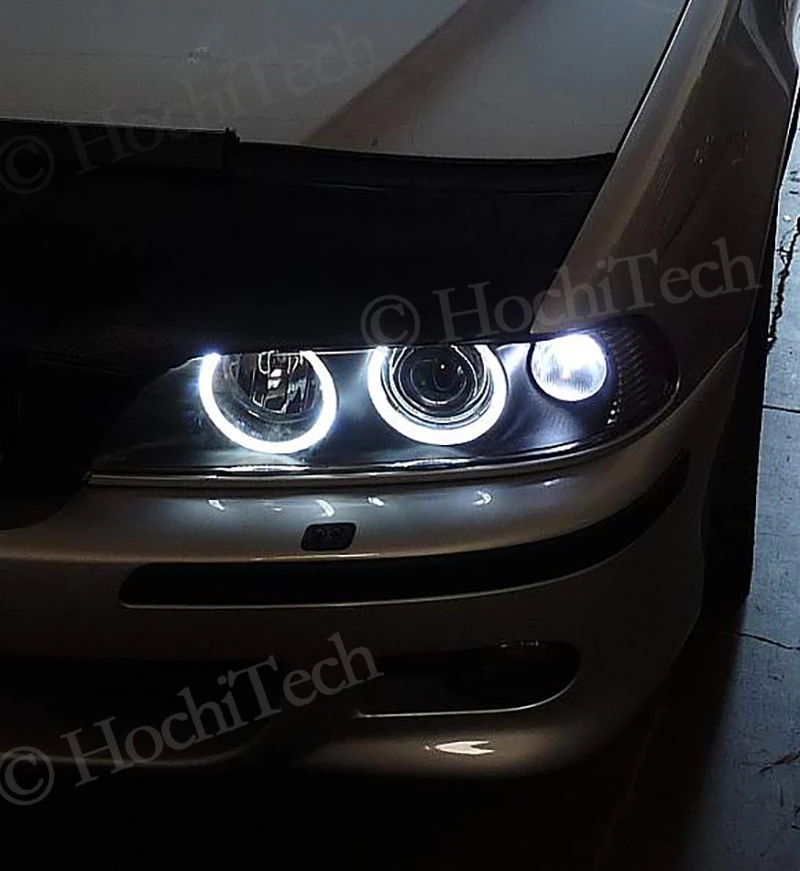 Сверхъяркие габаритные огни canbus 20 Вт фары ангельские глазки для BMW 5 серии E39