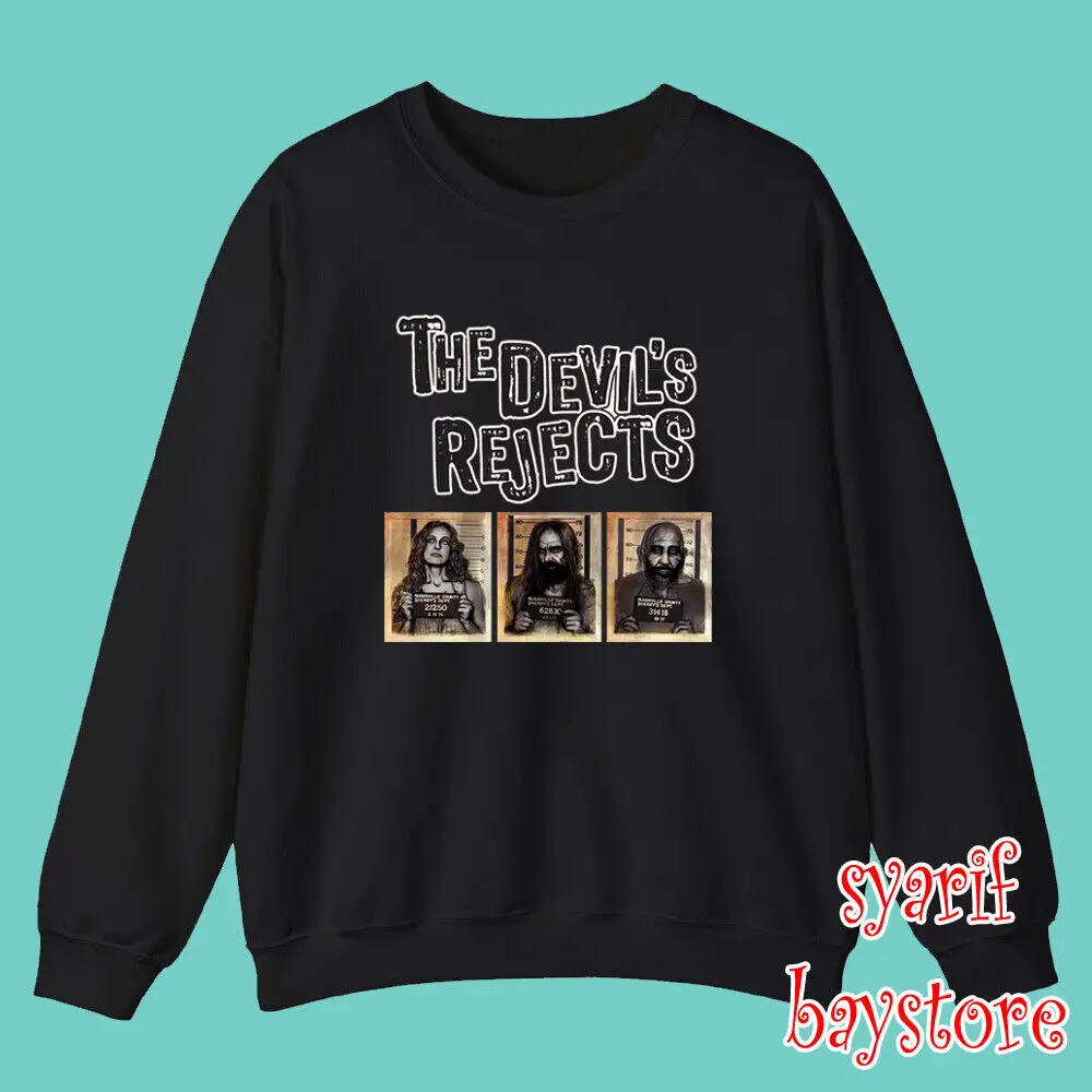 Черная толстовка The Devil's Reject Captain Spaulding размер S-3XL