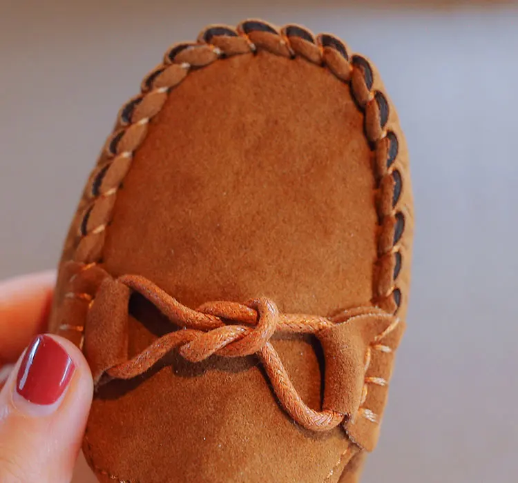 Size 21-35 Kids Shoes Boys Slip On Spring Soft PU Leather Children Casual Girls Comfortable Loafers Baby | Детская одежда и обувь