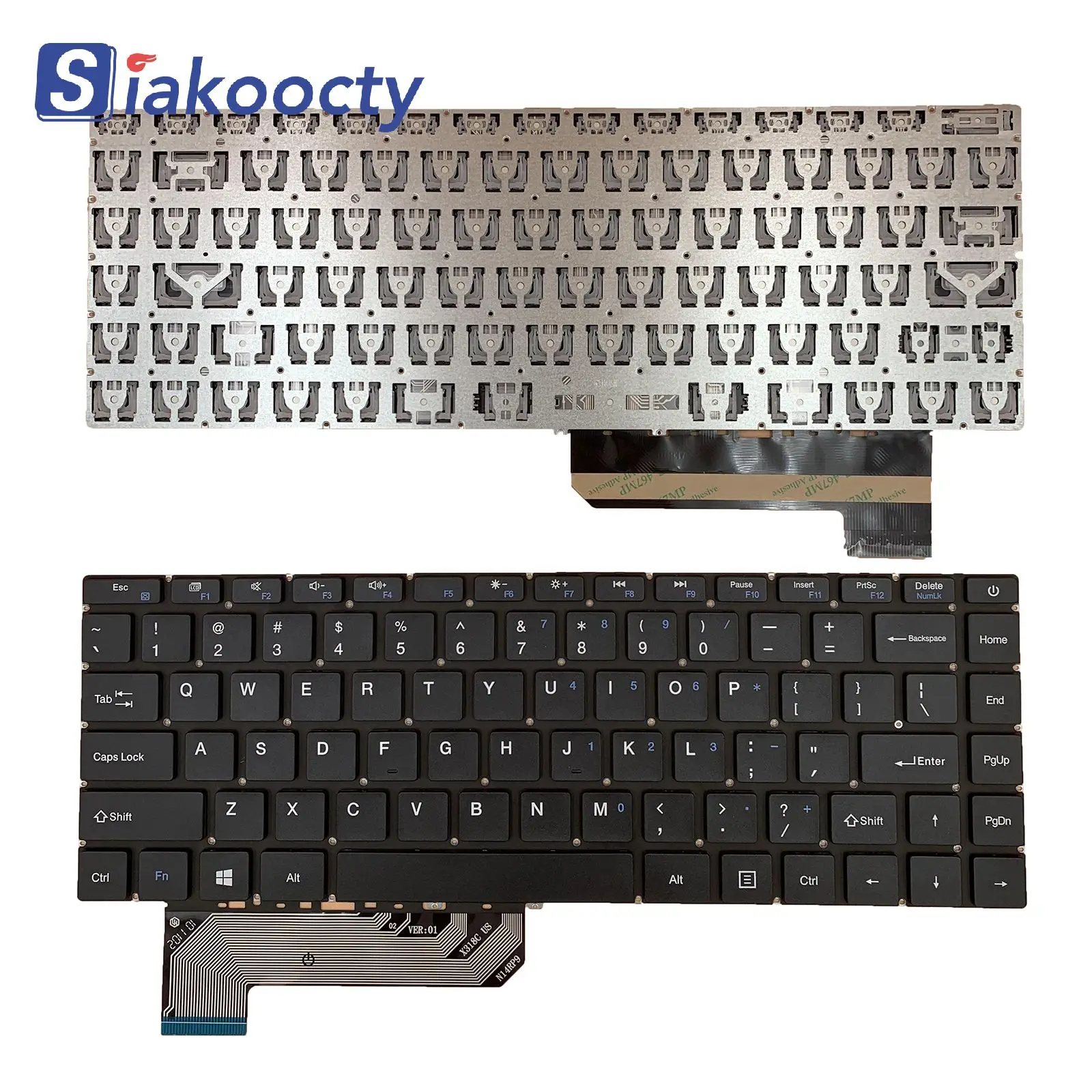 

Новая английская клавиатура для шлюза с английской раскладкой для 14,1 ультратонкого блокнота, Φ 4GR 4NK GWTN141-4RG GWTN141-4BL 2BK 2BL 2PR 3BK