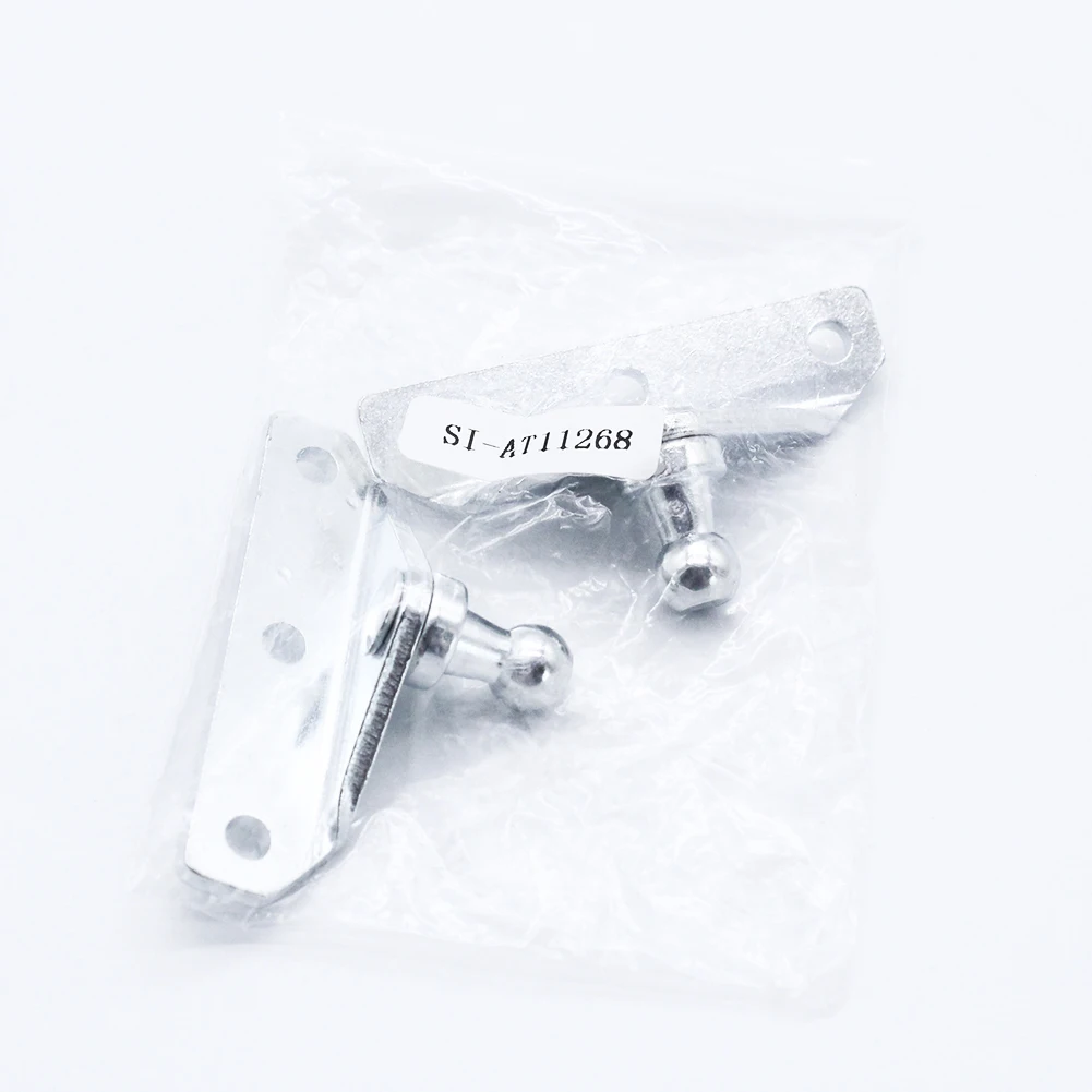 

2pcs 10MM Heavy Duty Ball Stud Bracket Set Grade Zinc Plated Steel Durable Handle Tough Environments For RV Campers Home Shop