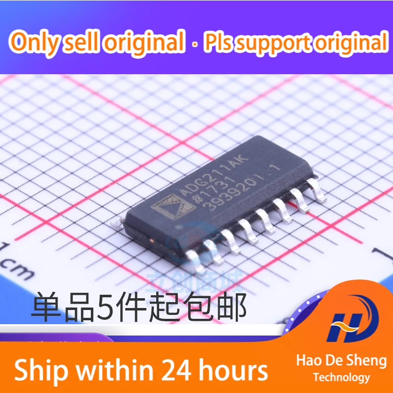 

10 шт./партия ADG211AKRZ ADG211 ADG211AKR SOP-16 новая Оригинальная фотография