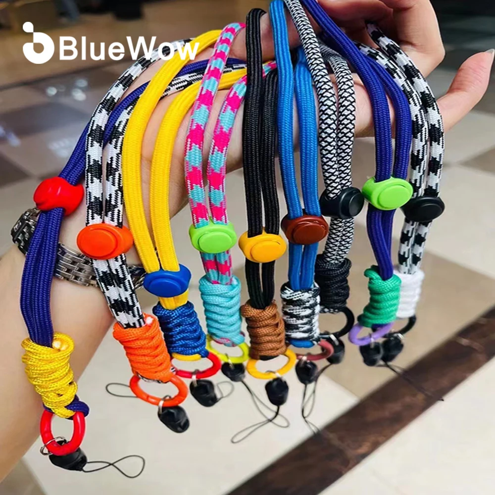 

BlueWow Phone Lanyard Strap Cord to Hang Pendant for Mobile Case Detachable Adjustable Keycord Rope Key Ring Neck Strap for Girl
