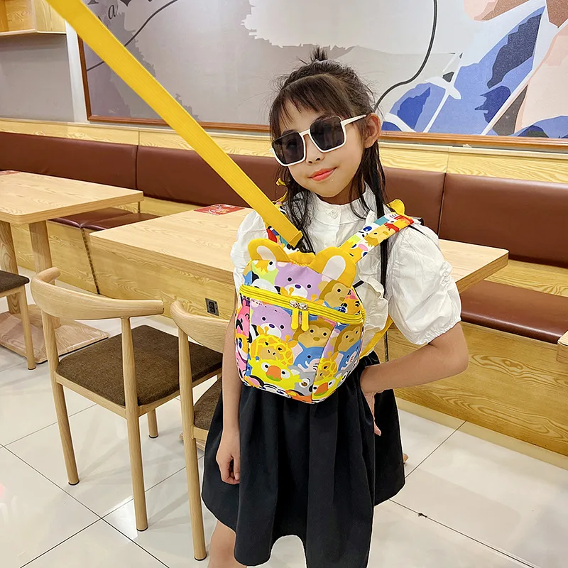 

Infant Baby Panda Safety Harness Backpack Toddler Kids Canvas Leash Anti-lost Kindergarten Bag Children Animal Schoolbags