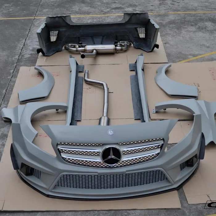 CMST стиль набор широких кузовов для Mercedes A CLASS A180 A250 W176 широкие бамперы переднего