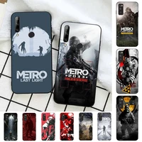yinuoda metro 2033 phone case for huawei honor 10 i 8x c 5a 20 9 10 30 lite pro voew 10 20 v30