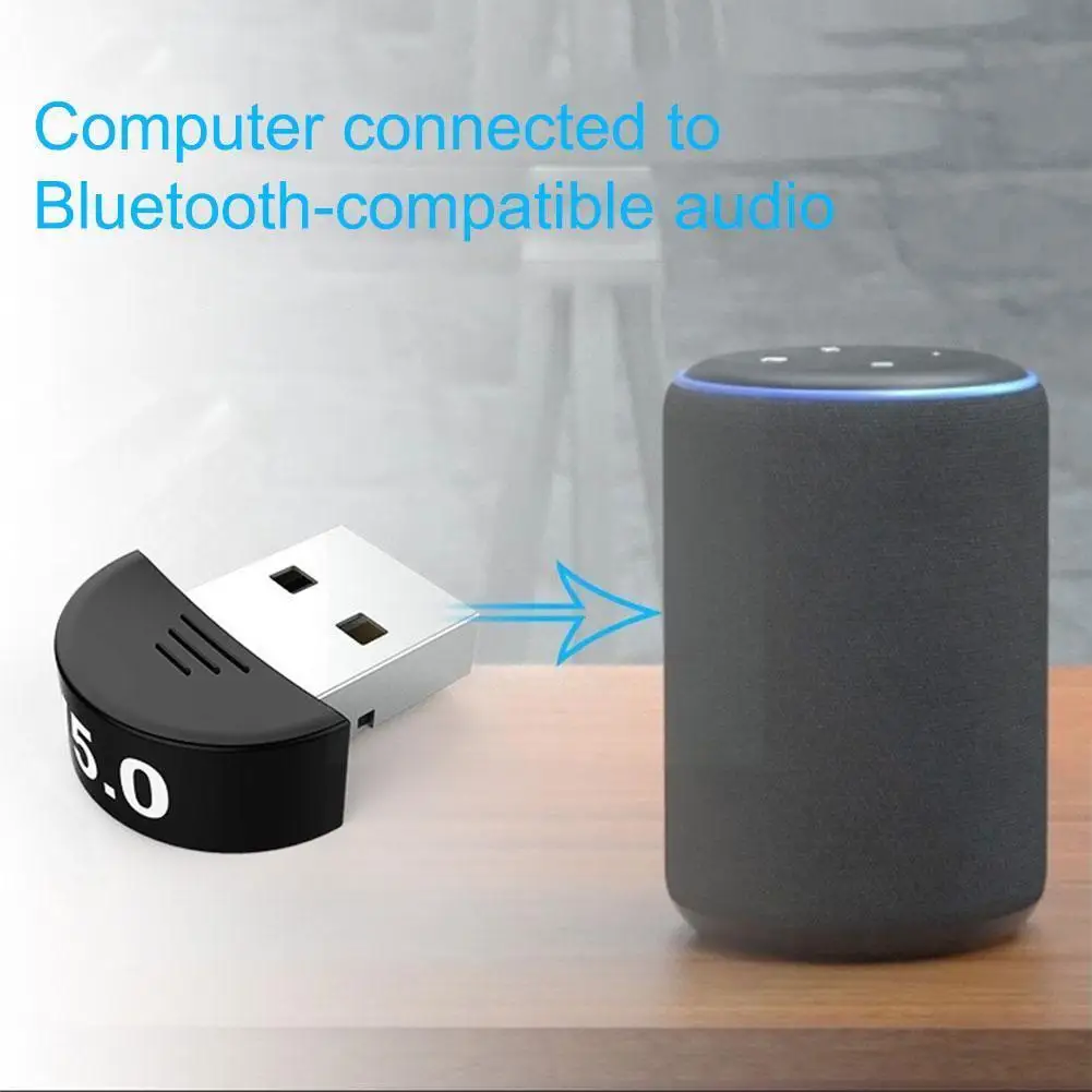 

Usb Bluetooth 5,0 адаптер передатчик Bluetooth приемник аудио Bluetooth ключ беспроводной Usb адаптер для компьютера ПК ноутбука O4i3