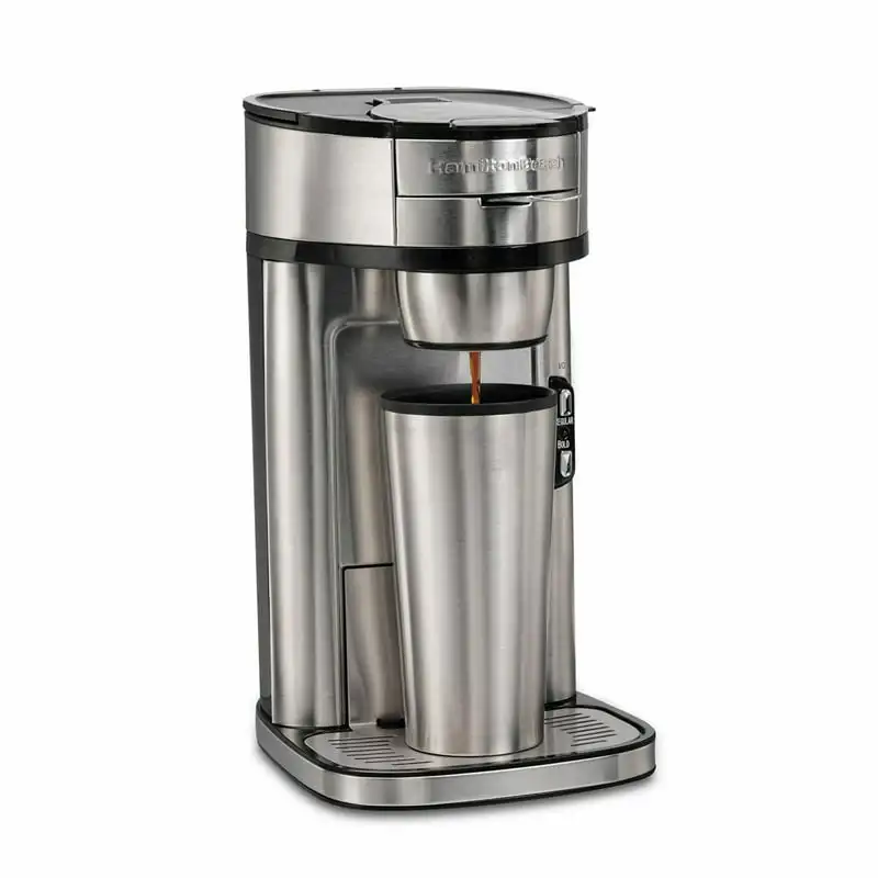 

2023 The Scoop Single-Serve Coffee Maker - Stainless Steel