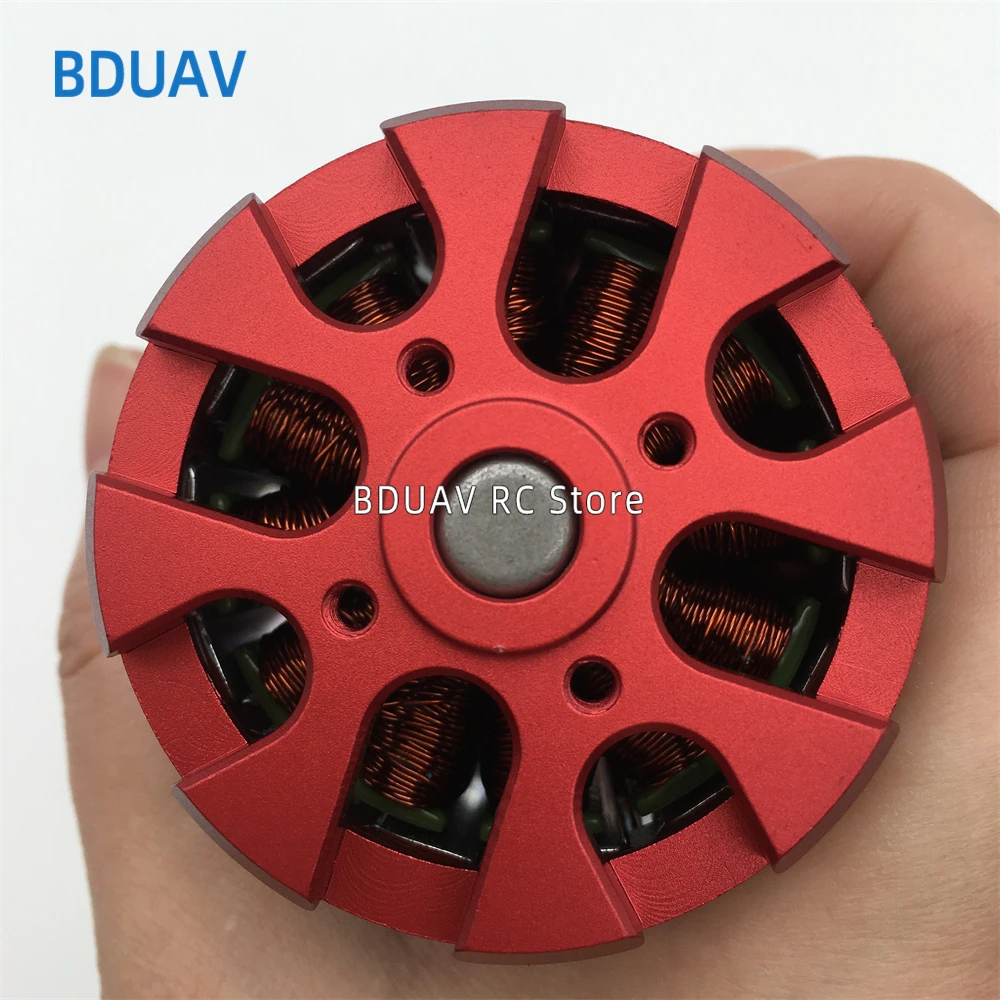 Фото 1 шт. 5065 200KV 270KV 320KV 6-12S BLDC бесщеточный мотор-коллектор (Outrunner) красный, с датчиками, для электроскейтборда, балансировочного скутера, для создания тяги №5