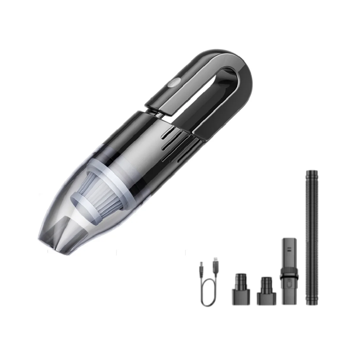 

Portable Car Vacuum Cleaner Strong Suction 6000PA Vacuum Cleaner Mini Handheld Cleaning Desktop Office 6000 PA