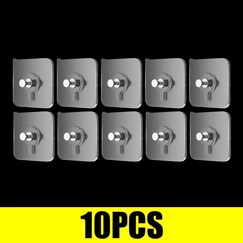 

Прозрачные самоклеящиеся крючки из поликарбоната