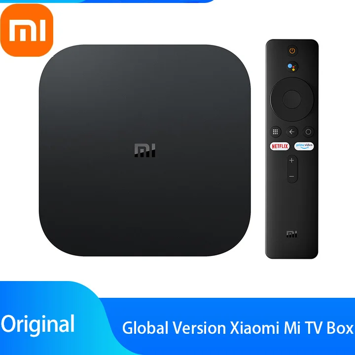 

Original Xiaomi Mi TV Box S 4K Ultra HD Android TV WiFi BT 4.2 Multi Language Smart Global Version Mi Box S Media Player Best