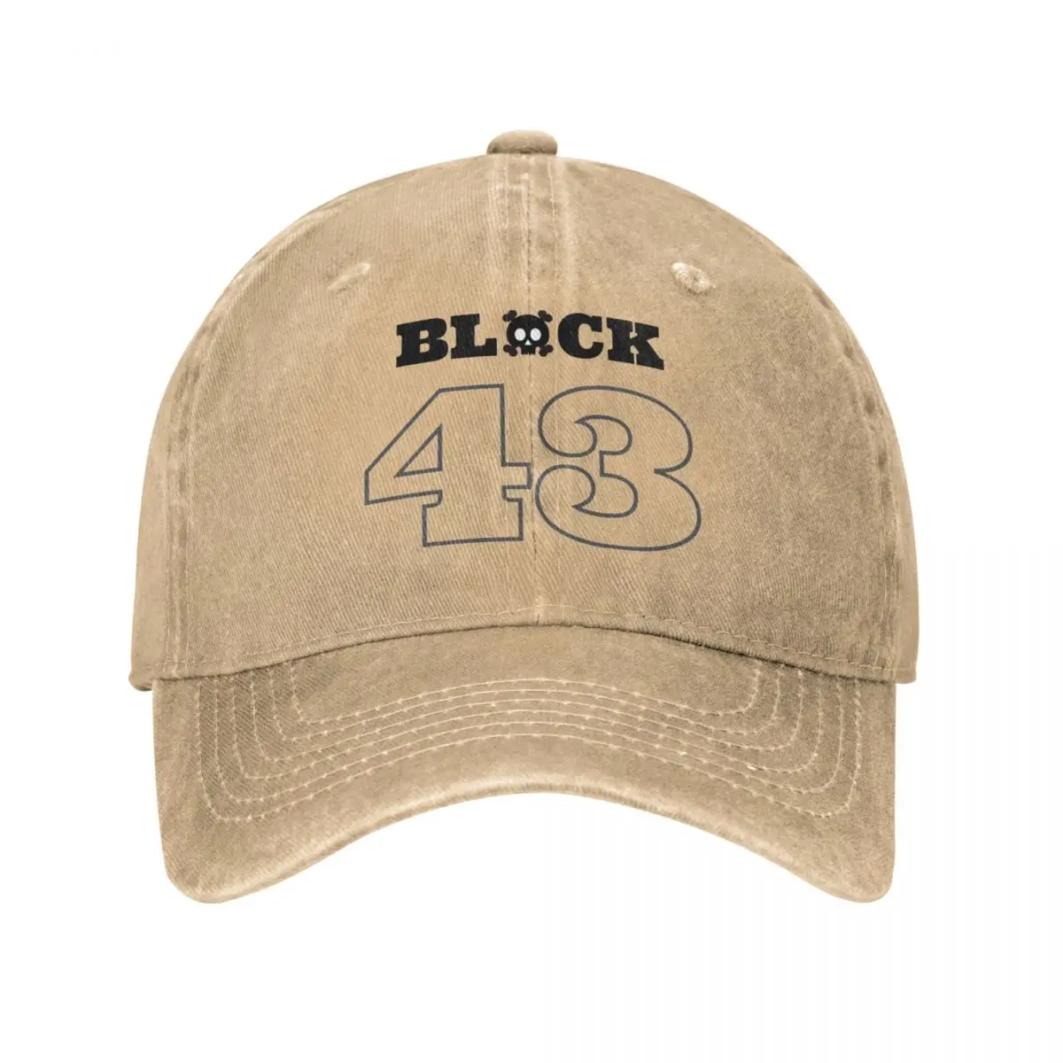 

Ken Block 43 Baseball Cap Merch Fashion Distressed Denim Washed Rally Racing Snapback Hat Unisex Style Outdoor Activities Caps