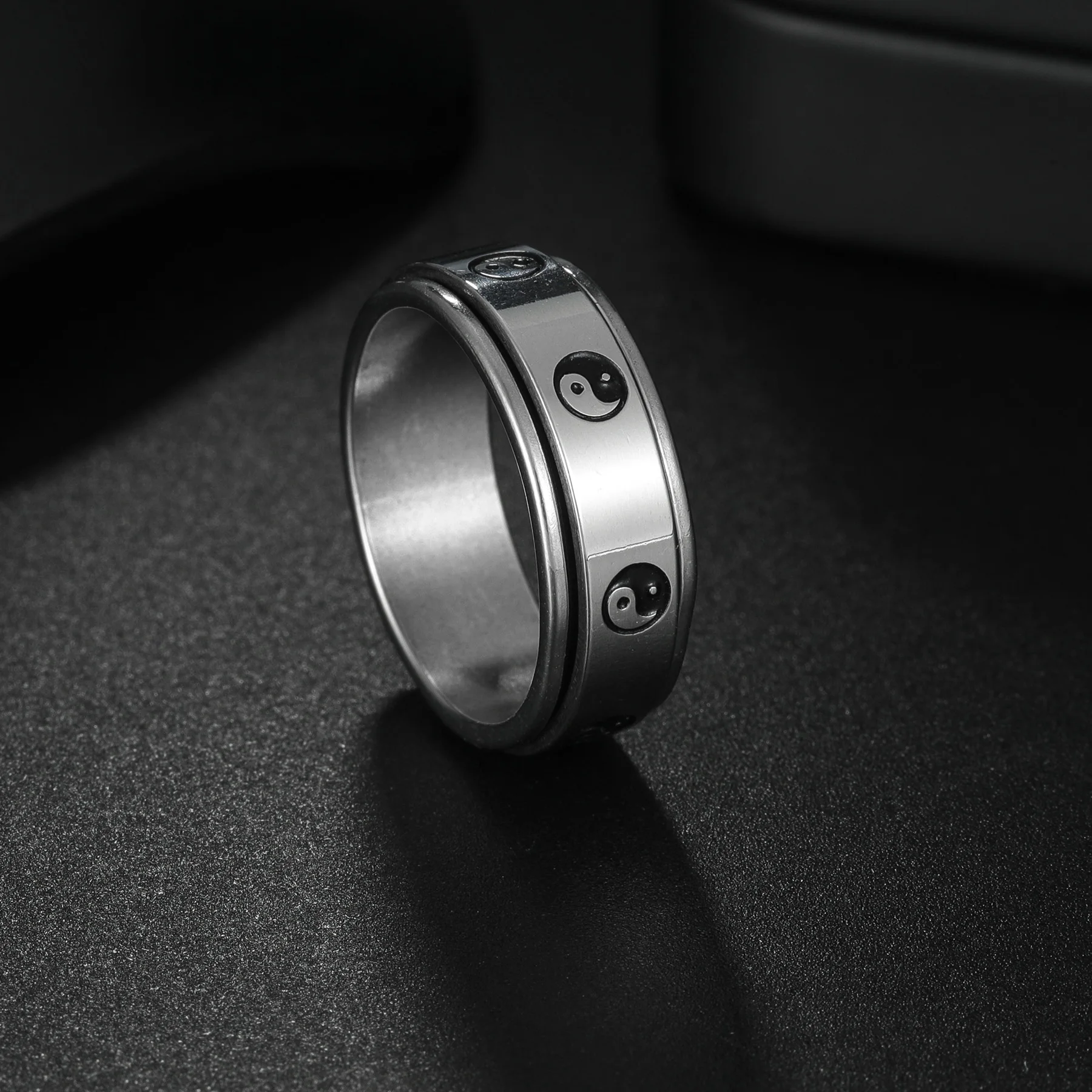 Антистрессовый Спиннер для мужчин вращающийся Повседневный Браслет из