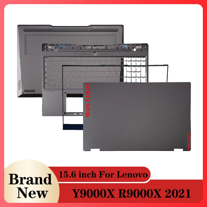 Серый ЖК-чехол для ноутбука Lenovo Rescue er Y9000X R9000X 2021R Legion S7 Slim 7 7i 15ACH6, задняя крышка/Передняя панель/Упор для рук/Нижняя крышка