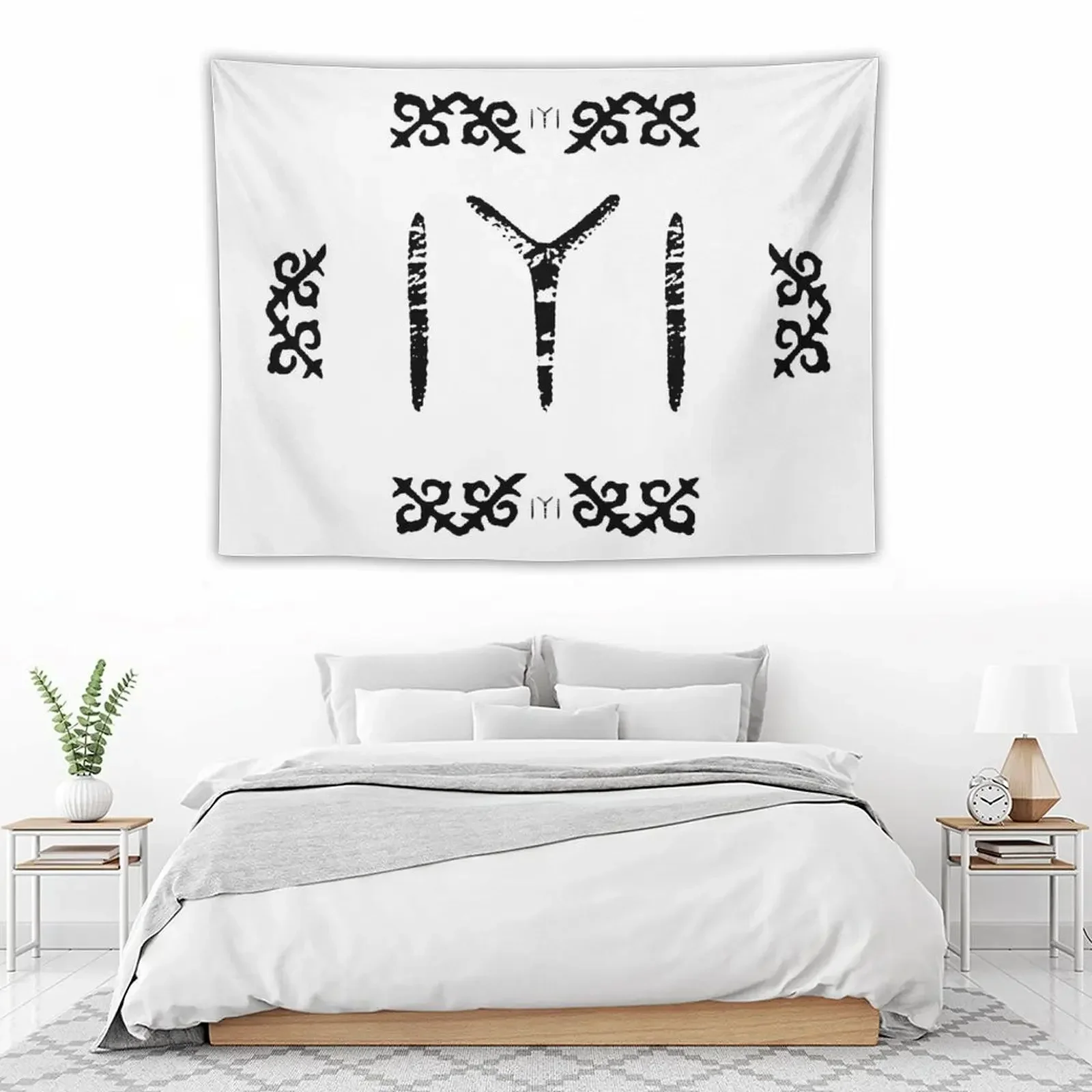 Kayi Флаг Гранж IYI гобелен Рождественское украшение