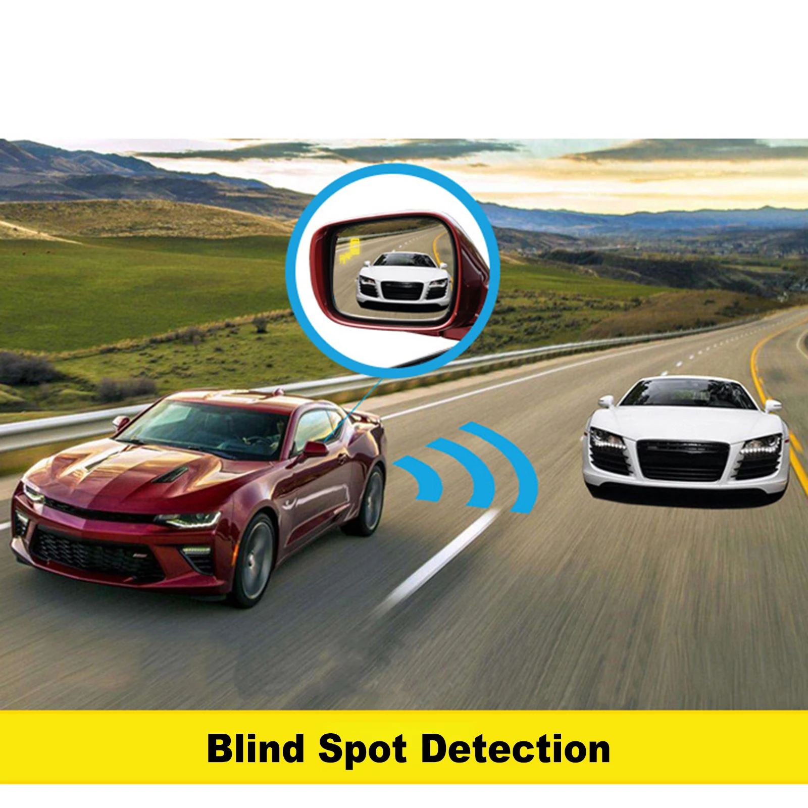 

Горячая Распродажа Универсальный 24Ghz микроволновый радар BSD система обнаружения слепых зон LCA помощь при перемене полосы сигнализация открытия двери Новинка