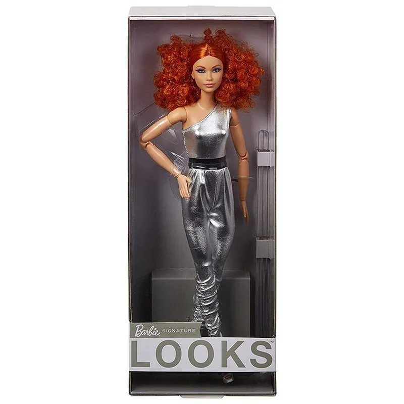 Кукла Барби HBX94 с вьющимися волосами 2022