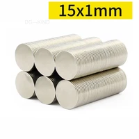 10 20 50 100pcslot 15x1 mm strong round magnet neodymium magnets rare earth magnet n35