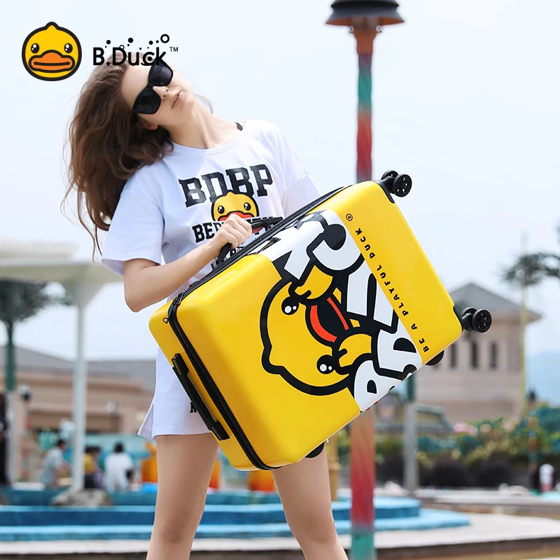 AO WEI LA Travel Suitcse Trolley Case Universal Wheel PC Case Handle Luggage Fits to Men and Women 20 24