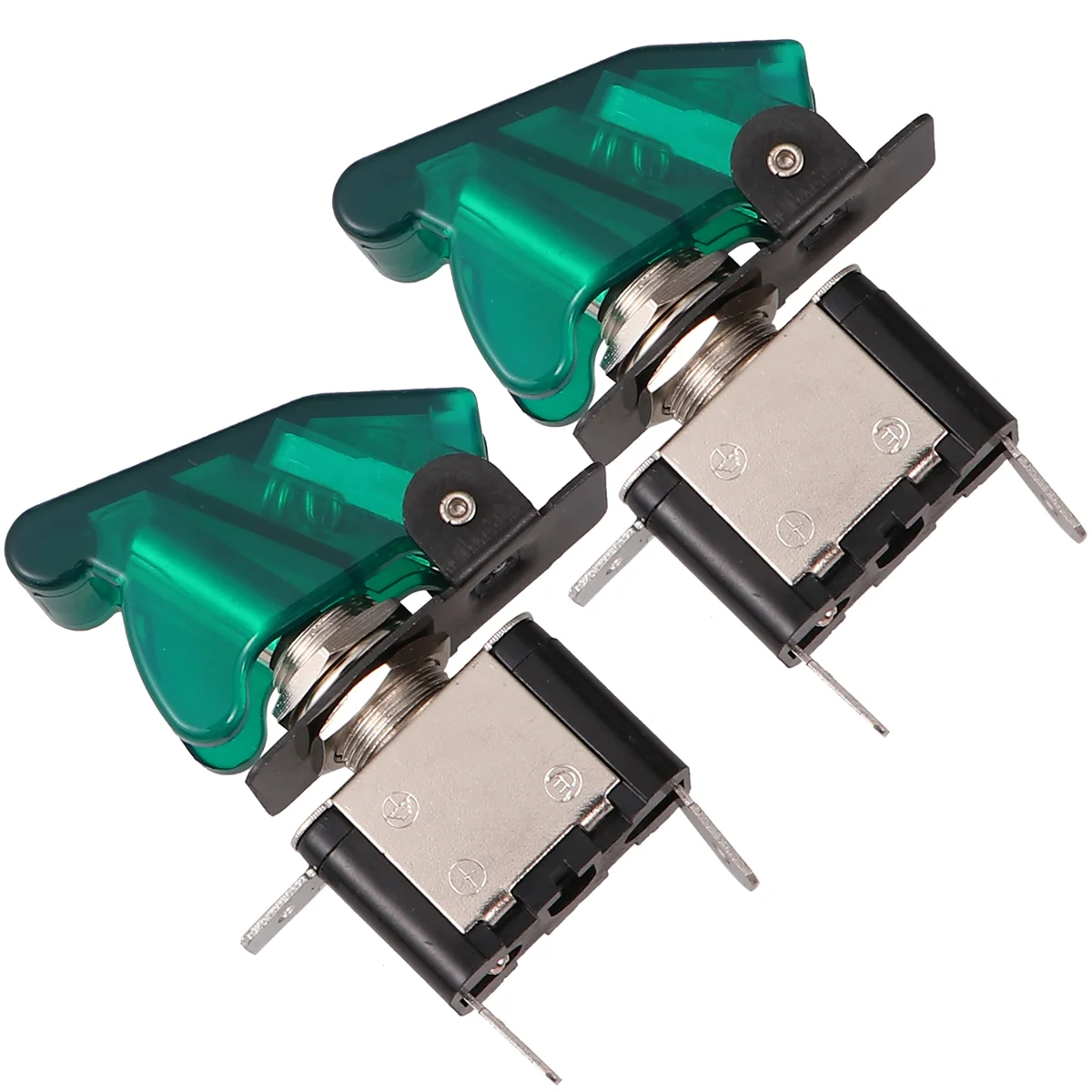 

2Pcs 12V LED Light Rocker Toggle LED Toggle Automotive For Car Truck ( Green )