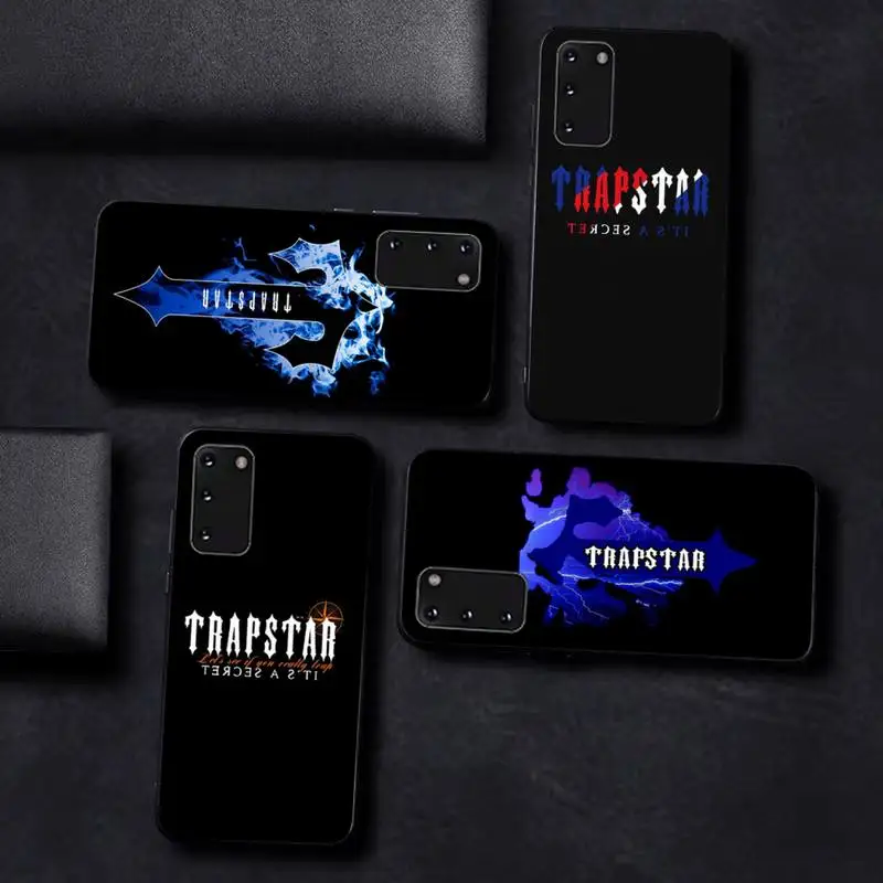 

Trapstar Phone Case for Samsung S20 lite S21 S10 S9 plus for Redmi Note8 9pro for Huawei Y6 cover