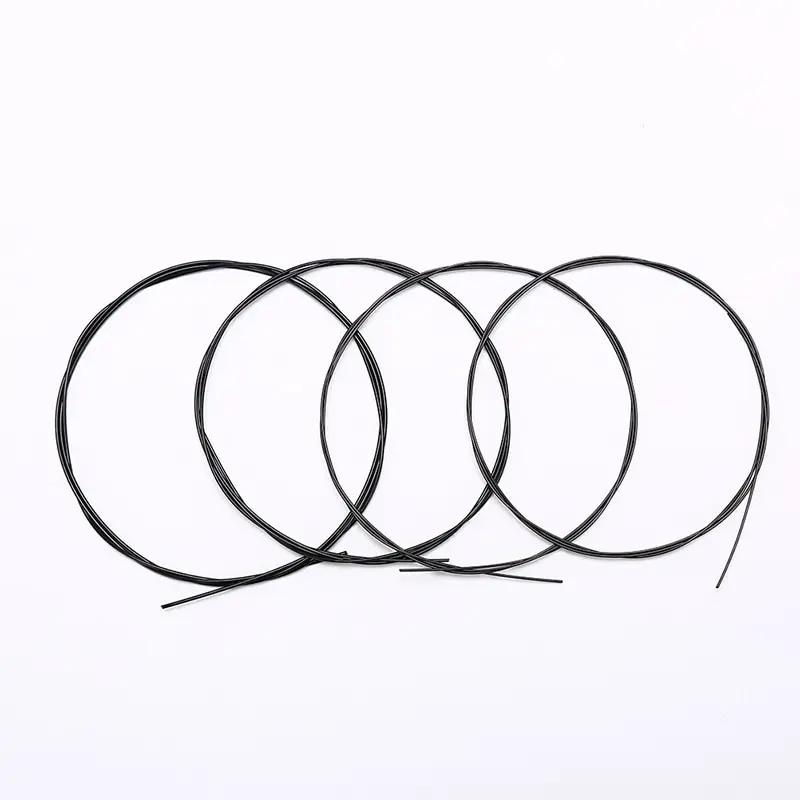 

4Pcs/set Black Nylon Ukulele Strings Replacement Part For 21 Inch 23 Inch 26 Inch Stringed Instrument