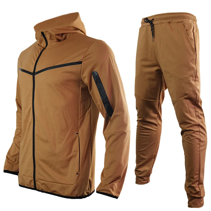 Spring Autumn Men Tracksuit Casual Set Male Joggers Hooded Sportswear Jackets+Pants 2 Piece Sets Hip Hop Running Sports Suits 5 Spring Autumn Men Tracksuit Casual Set Male Joggers Hooded Sportswear Jackets+Pants 2 Piece Sets Hip Hop Running Sports Suits 5