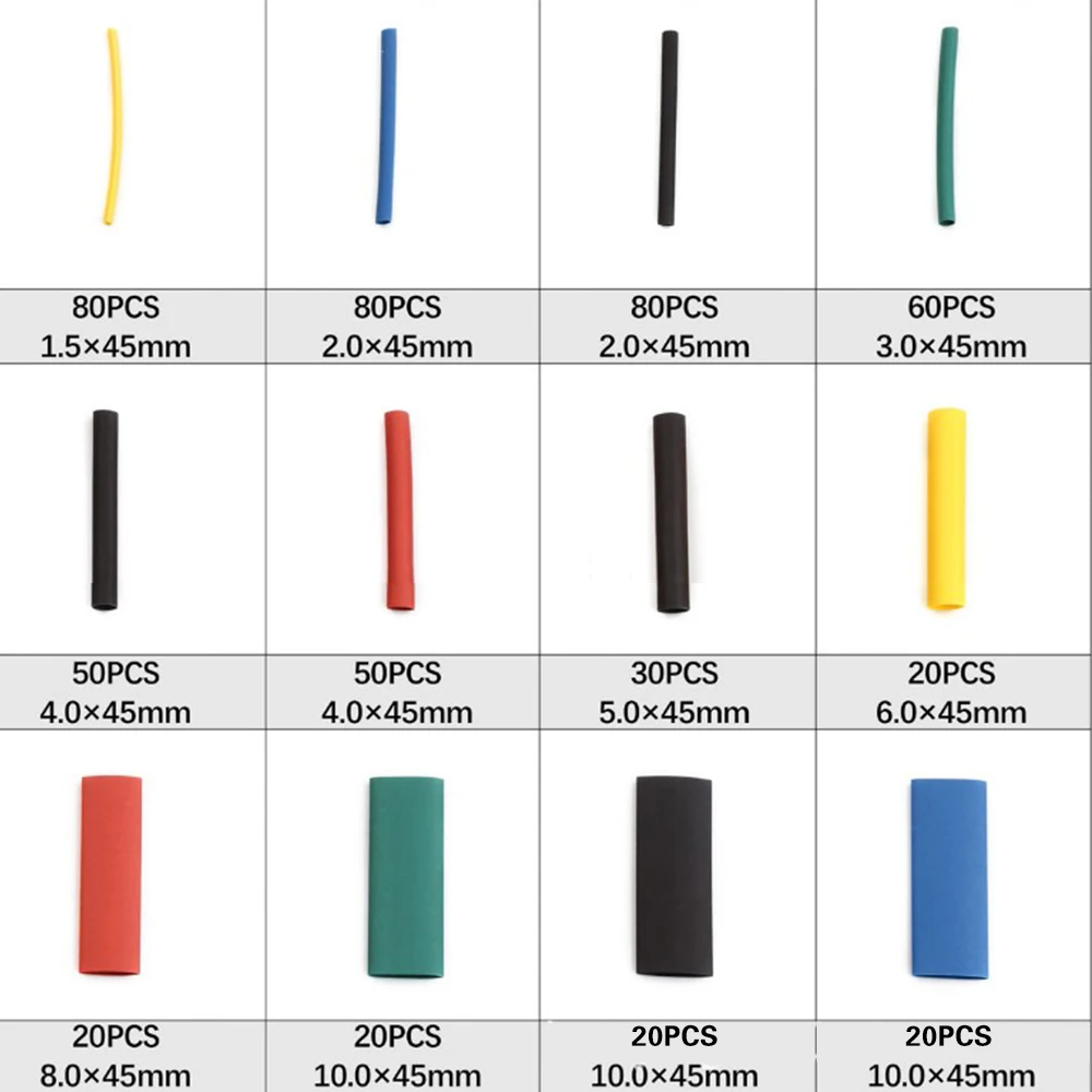 Диаметр термоусадки