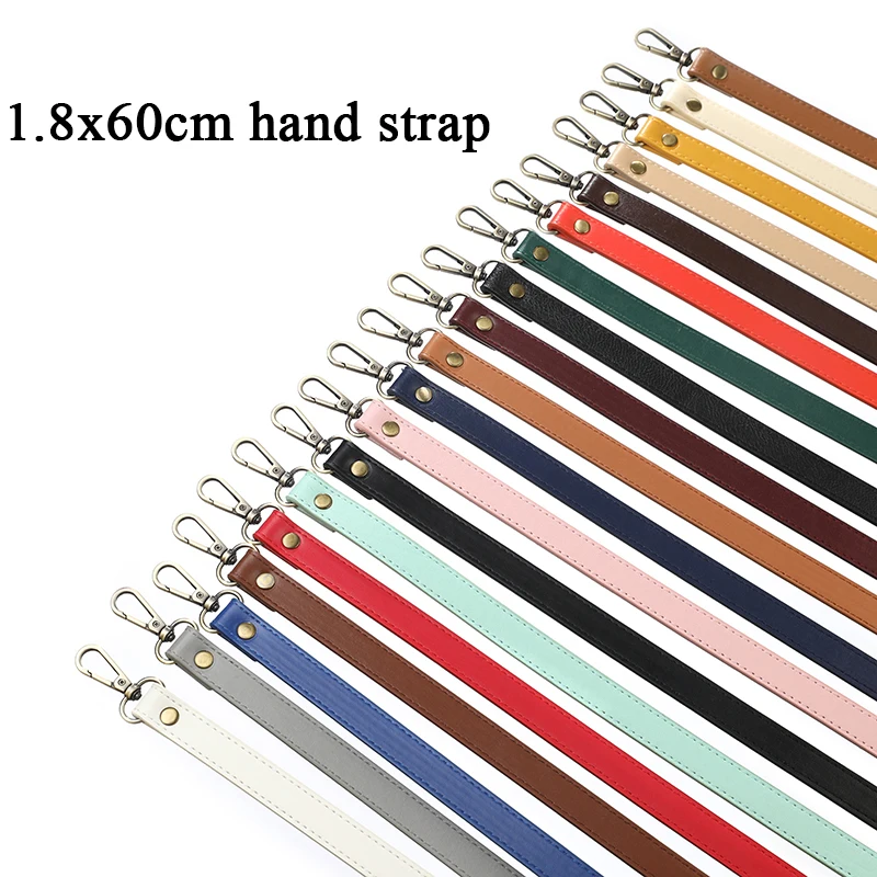 

60cm Leather Bag Strap Handbag Belts Bag Accessories Replacement Bag Handle Belt Shoulder Strap Women Detachable Crossbody Strap