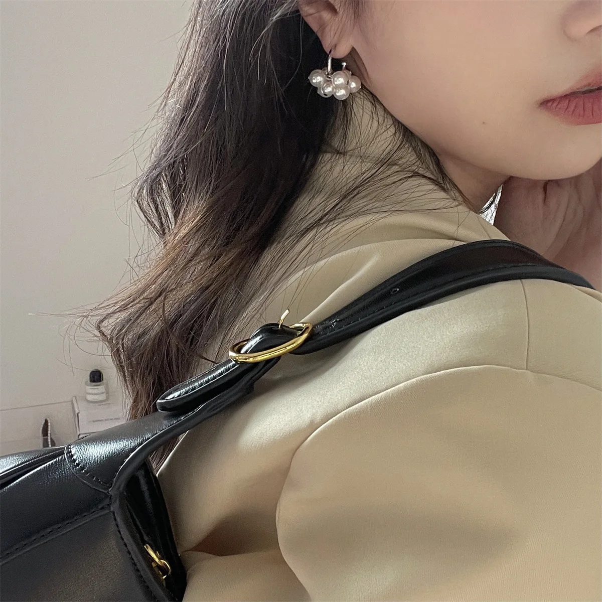 

Модные жемчужные серьги для женщин, Винтажные Украшения, изысканные украшения, элегантная бижутерия, корейские модные серьги