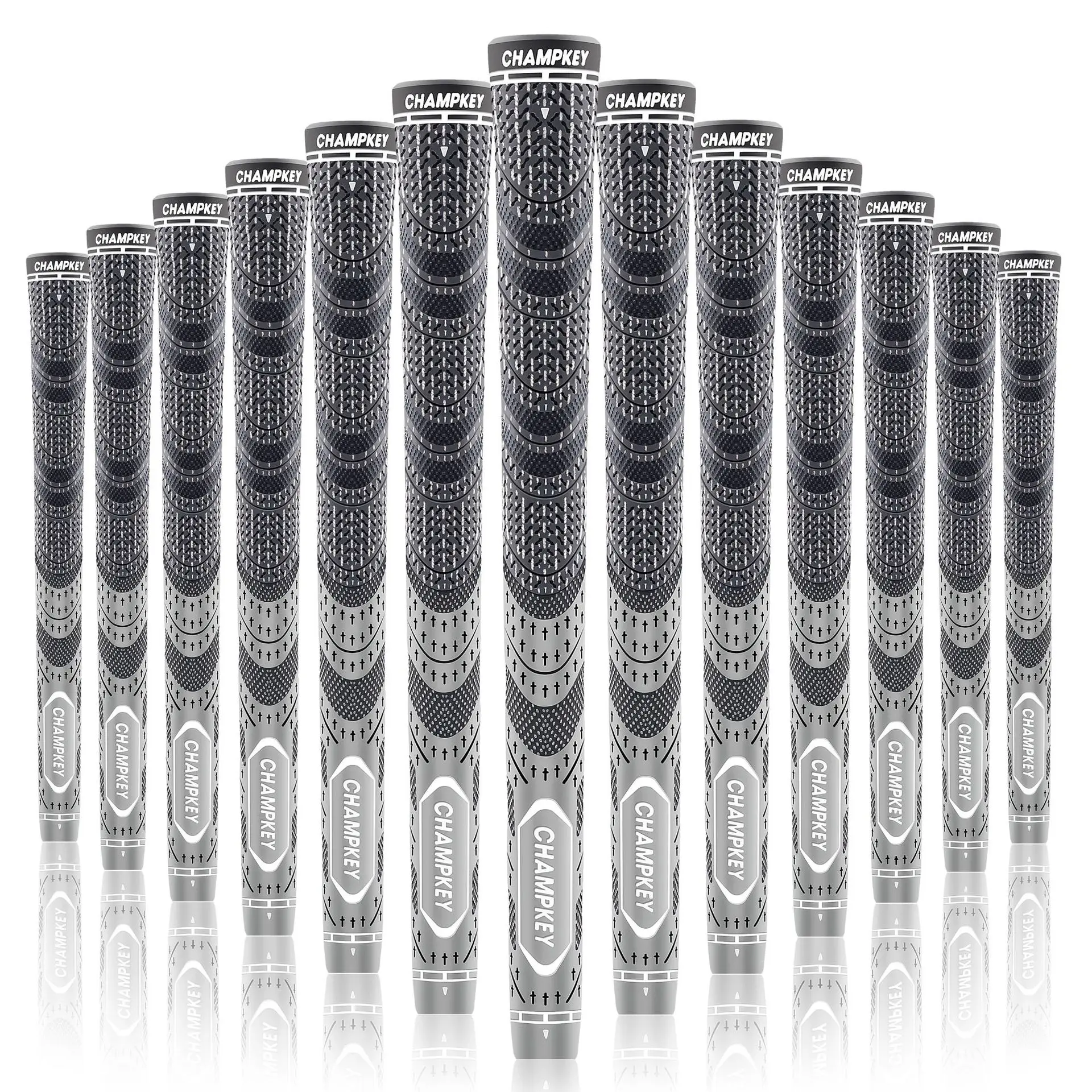 Высококачественные гибридные Грипсы для гольфа цвета шампань 13 шт. в упаковке