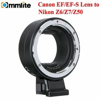 commlite aluminum alloy auto focus lens mount adapter ring for canon efef s lens to nikon z mount mirrorless camera