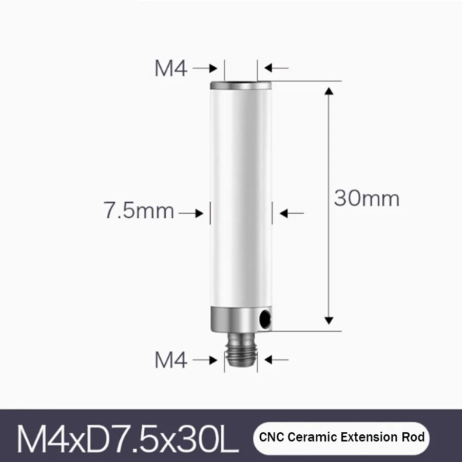 

Трехкоординатная измерительная игла, удлинитель керамического зонда M2 M3 M4, удлинитель трехмерного зонда с резьбой
